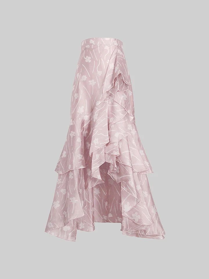Boho Ruffle Skirt