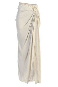 Asymmetric Draped Skirt